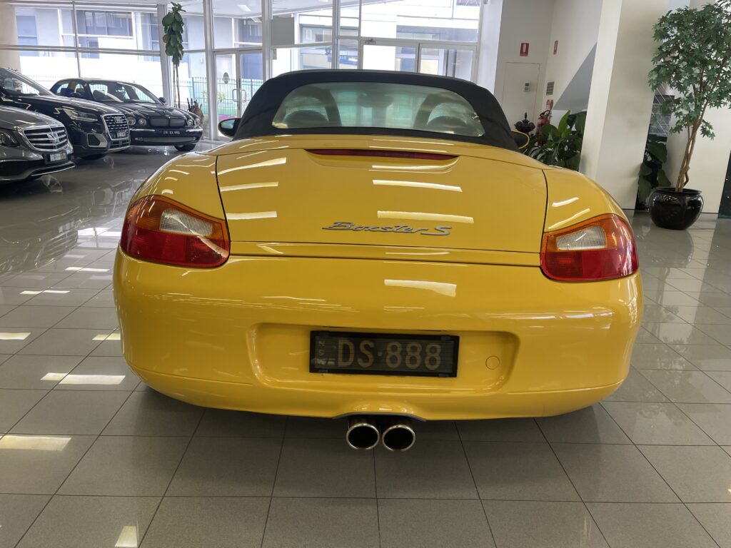 2001 PORSCHE BOXSTER S